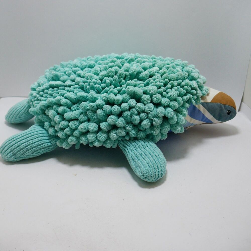 Baclock Norwex Chenille Sea Turtle Plush Pet With A Purpose Fluffy Soft Toy 18”L